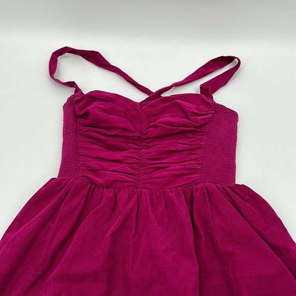 HD in Paris dress size 6 Corduroy Magenta Pink - Picture 4 of 7